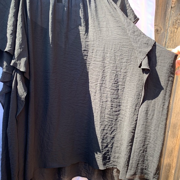 Worthington black sheer blouse - Picture 9 of 11